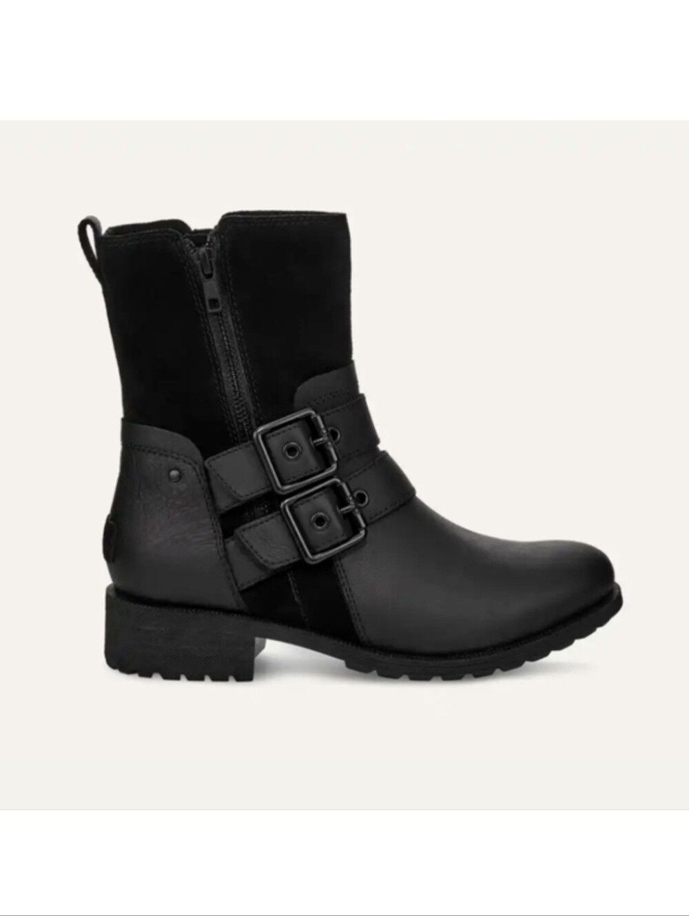 UGG Wilde Moto Leather Boots